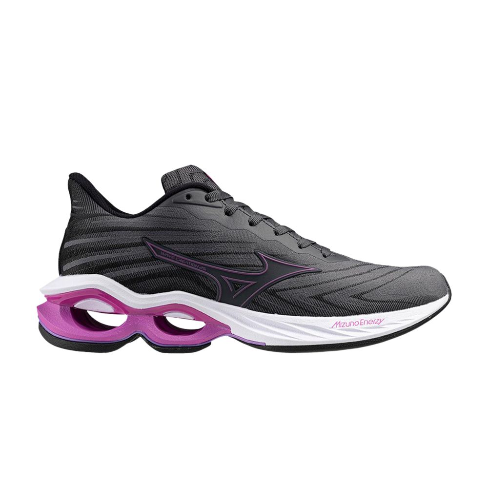 Pre-owned Mizuno Wmns Wave Creation 25 Ssw 'iron Gate Rosebud' In Grey