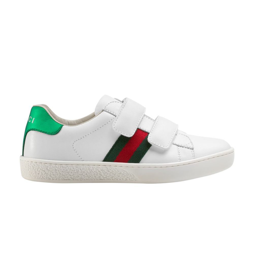 Gucci Ace Velcro Kids 'White Green Red' | Kid's Size 13.5