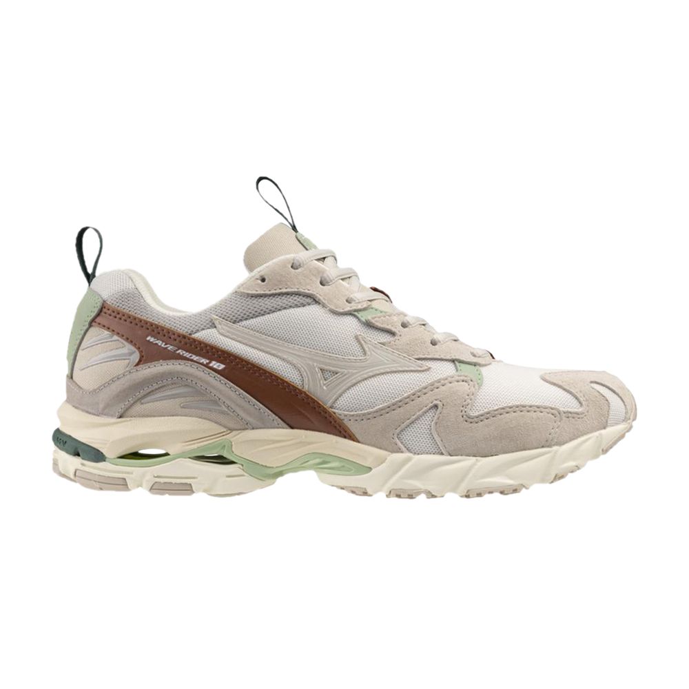 Mizuno Wave Rider 10 Premium 'Silver Cloud White Sand' | Grey | Men's Size 8.5 - 590053-9Q0Y