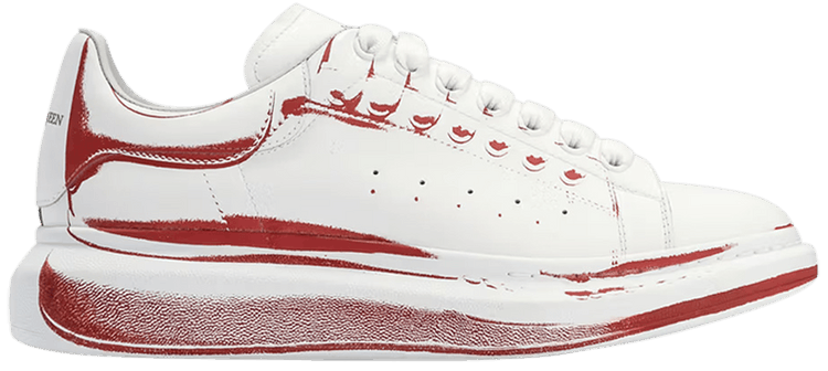 Alexander McQueen Oversized Sneaker 'Stamped - White Lust Red'