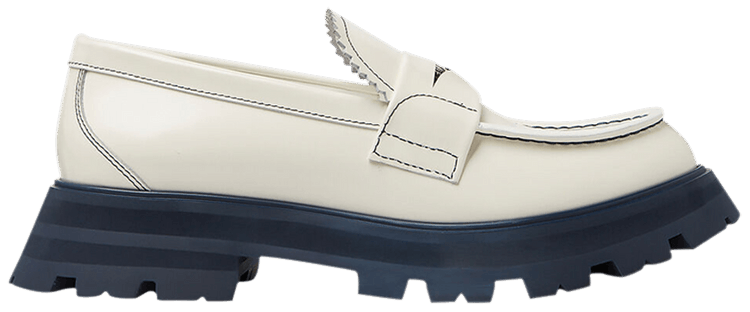 Alexander McQueen Wmns Wander Loafer White