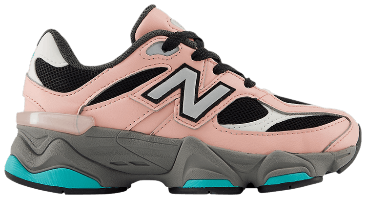 New Balance 9060 Little Kid Wide Filament Pink Airyteal