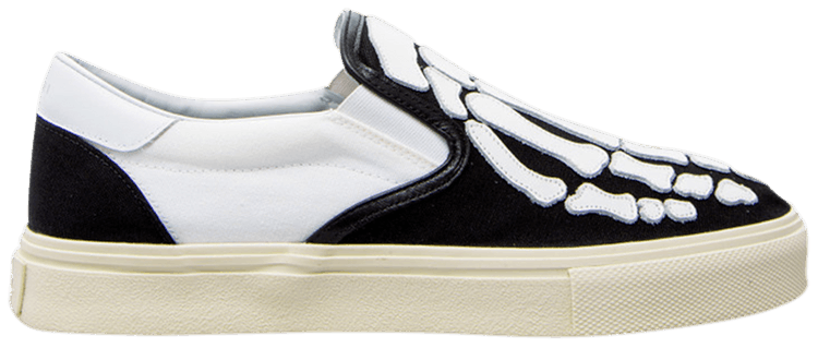 Amiri Slip-On 'Skeleton Toe - Black White'