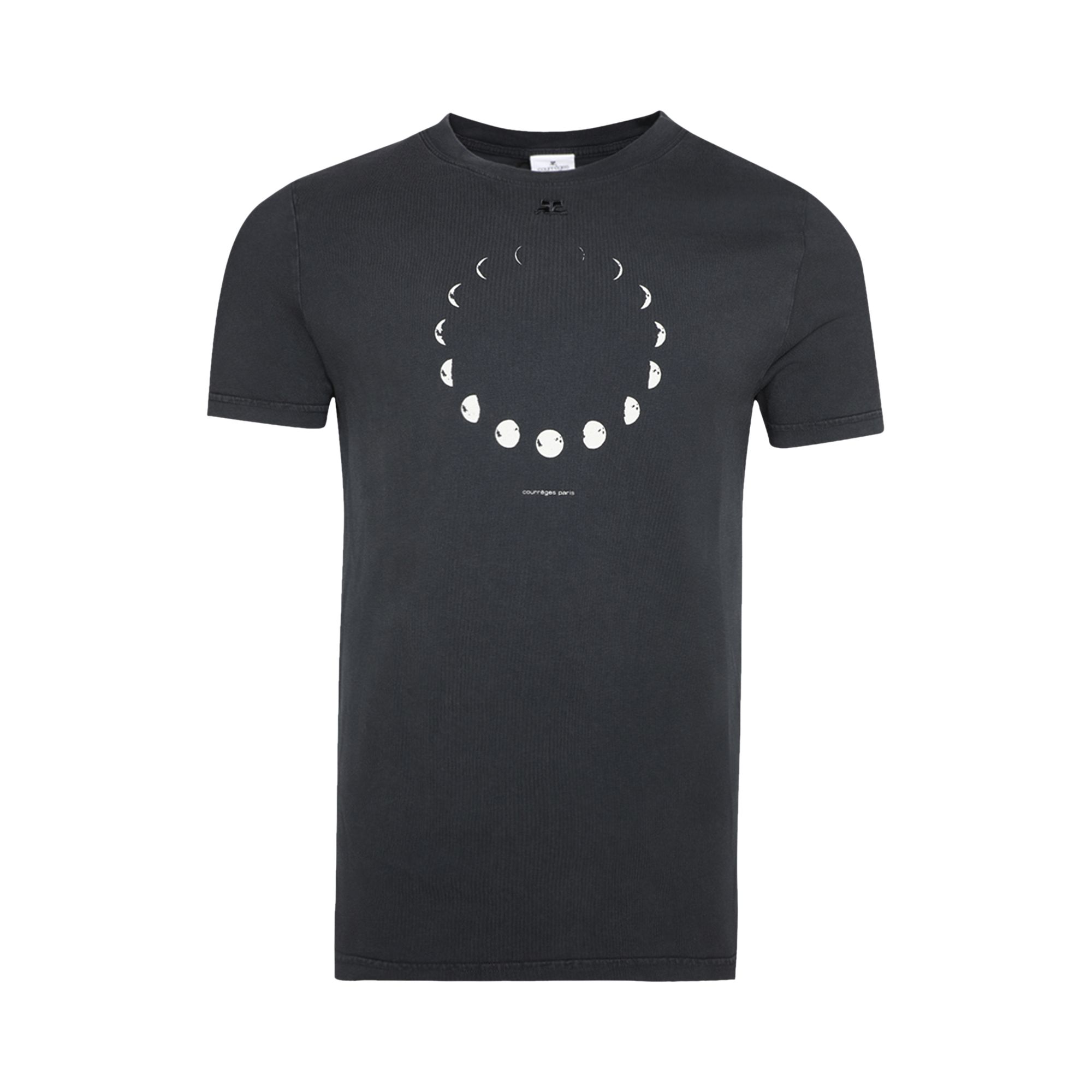 Pre-owned Courrèges Ac Moon T-shirt 'stone Washed Grey' | Men's Size Xl