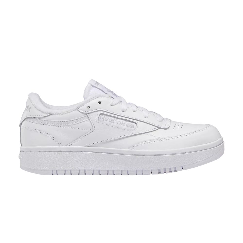 Pre-owned Reebok Wmns Club C Double 'white Cold Grey'