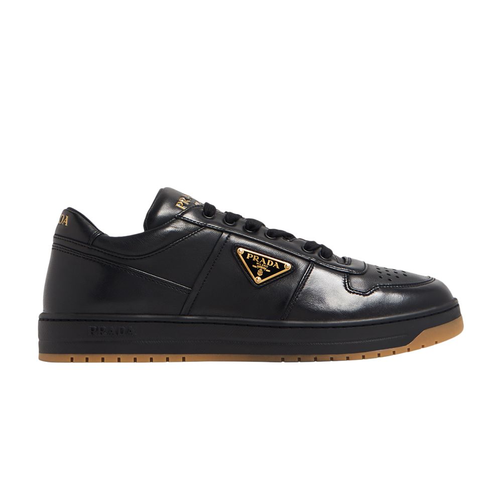 Prada Prada Downtown Leather 'Black Gold' | Men's Size 10