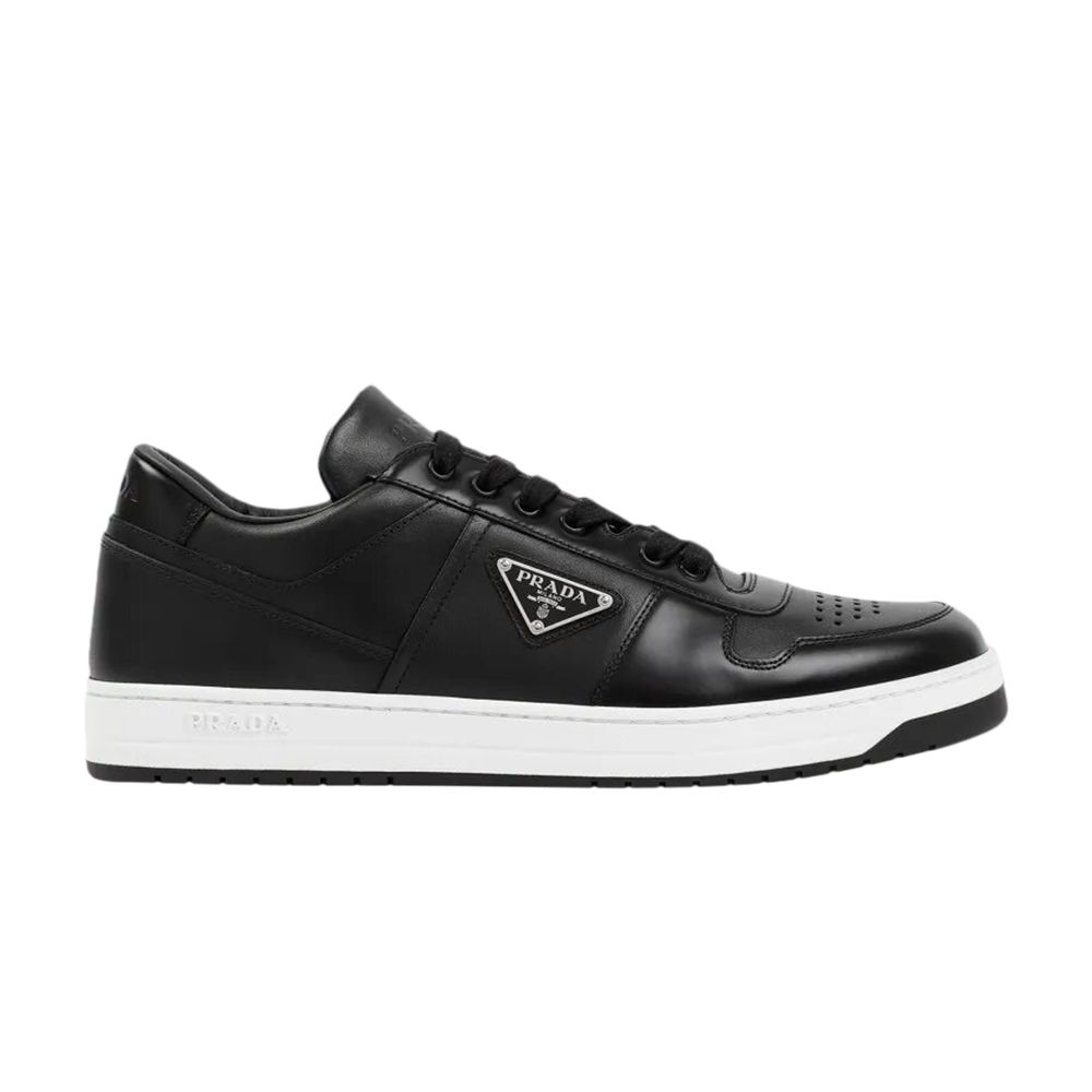 Click to view more detailed imagery on our partner's website Pre-owned Prada Downtown Leather 'black Silver'