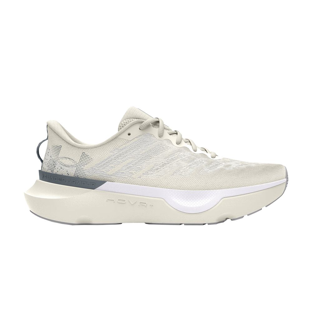 Pre-owned Under Armour Hovr Infinite Pro 'breeze - White Quartz' | Cream | Men's Size 10.5