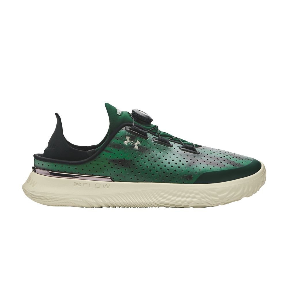 Pre-owned Under Armour Logic X Slipspeed 'rhythm And Flow' | Green | Men's Size 7.5