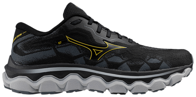 Mizuno Wave Horizon 7 Black Citrus