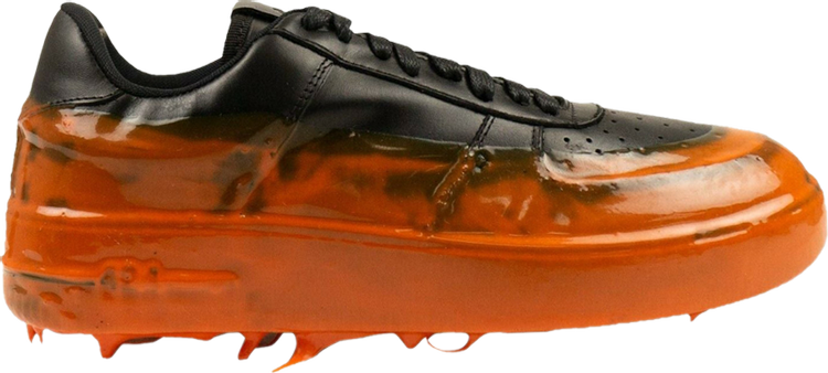 424 Low Sneaker 'Wax Drip - Black Burnt Orange'