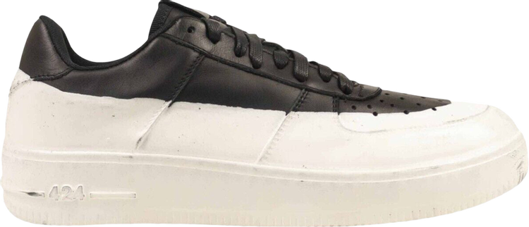 424 Low Sneaker 'Wax Dip - Black White'