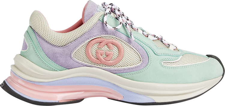 Gucci Wmns Run Sneaker Turquoise Lilac