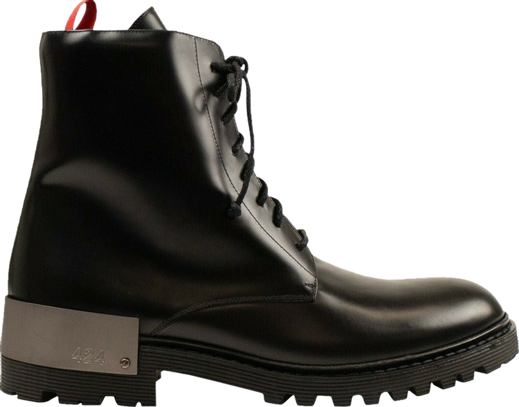 Pyer Moss x 424 Boot 'Metal Heel - Black'