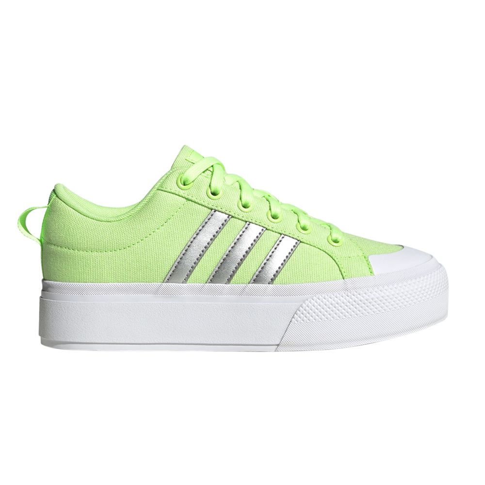 Pre-owned Adidas Originals Wmns Bravada 2.0 Platform 'green Spark Silver Metallic'
