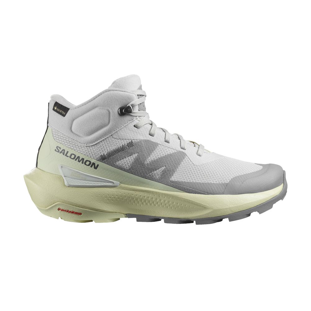 Pre-owned Salomon Wmns Elixir Activ Mid Gore-tex 'glacier Grey Magnet'