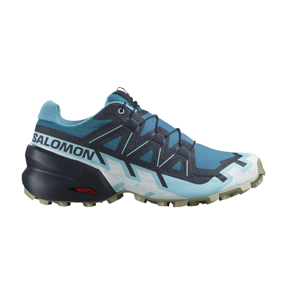 Pre-owned Salomon Wmns Speedcross 6 'tahitian Tide Tea' In Blue