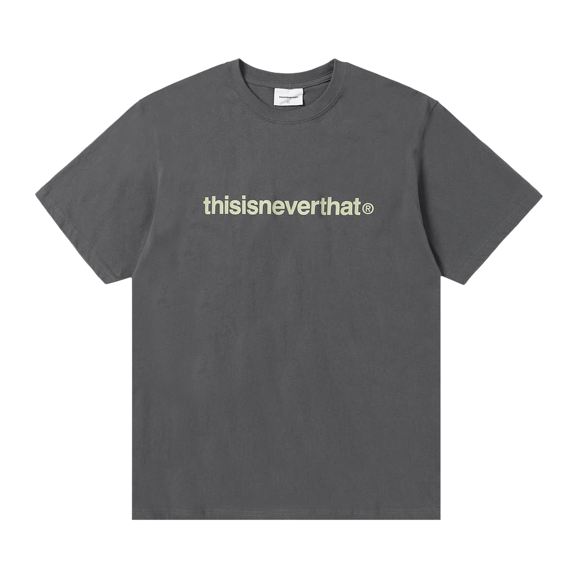 Pre-owned Thisisneverthat T-logo Tee 'dark Grey' | Men's Size L