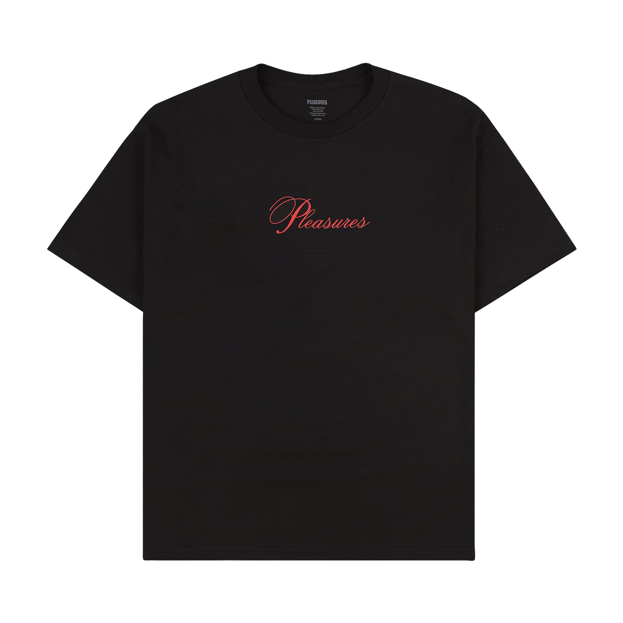 Pleasures Stack T-Shirt 'Black' | Men's Size M
