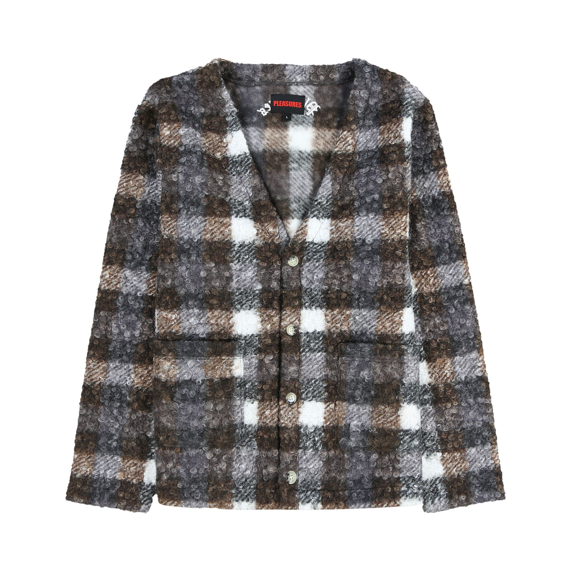Pleasures Graham Cardigan 'Grey' | Men's Size L