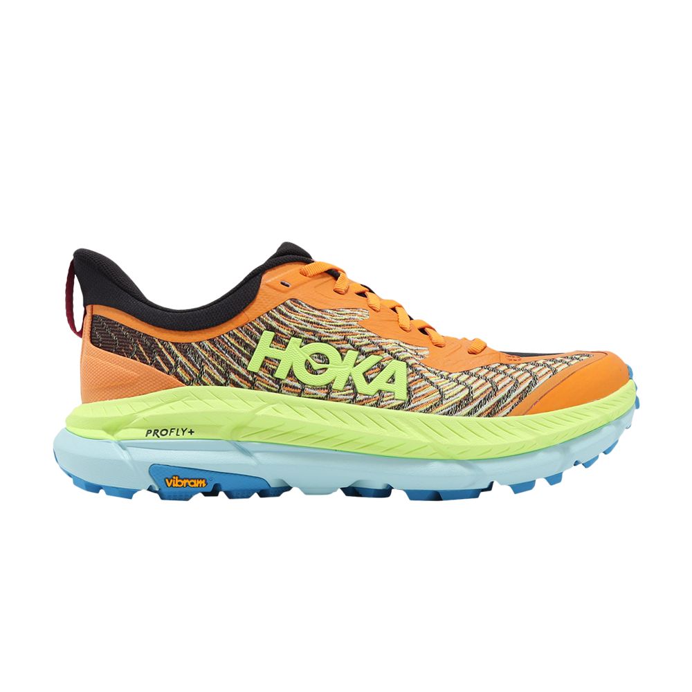 HOKA Mafate Speed 4 'Solar Flare Lettuce' | Orange | Men's Size 10