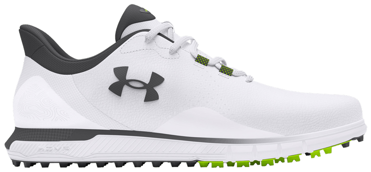 Under Armour Drive Fade Spikeless Golf White Titan Grey