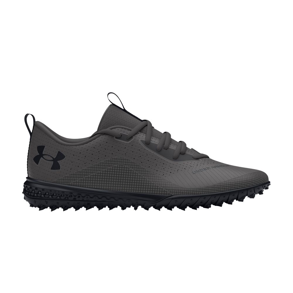 Pre-owned Under Armour Shadow 2 Tf Jr 'triple Black' | Kid's Size 1