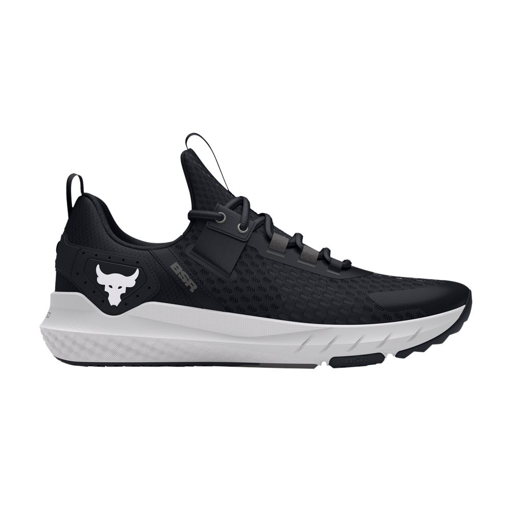 Pre-owned Under Armour Project Rock Bsr 'black White'