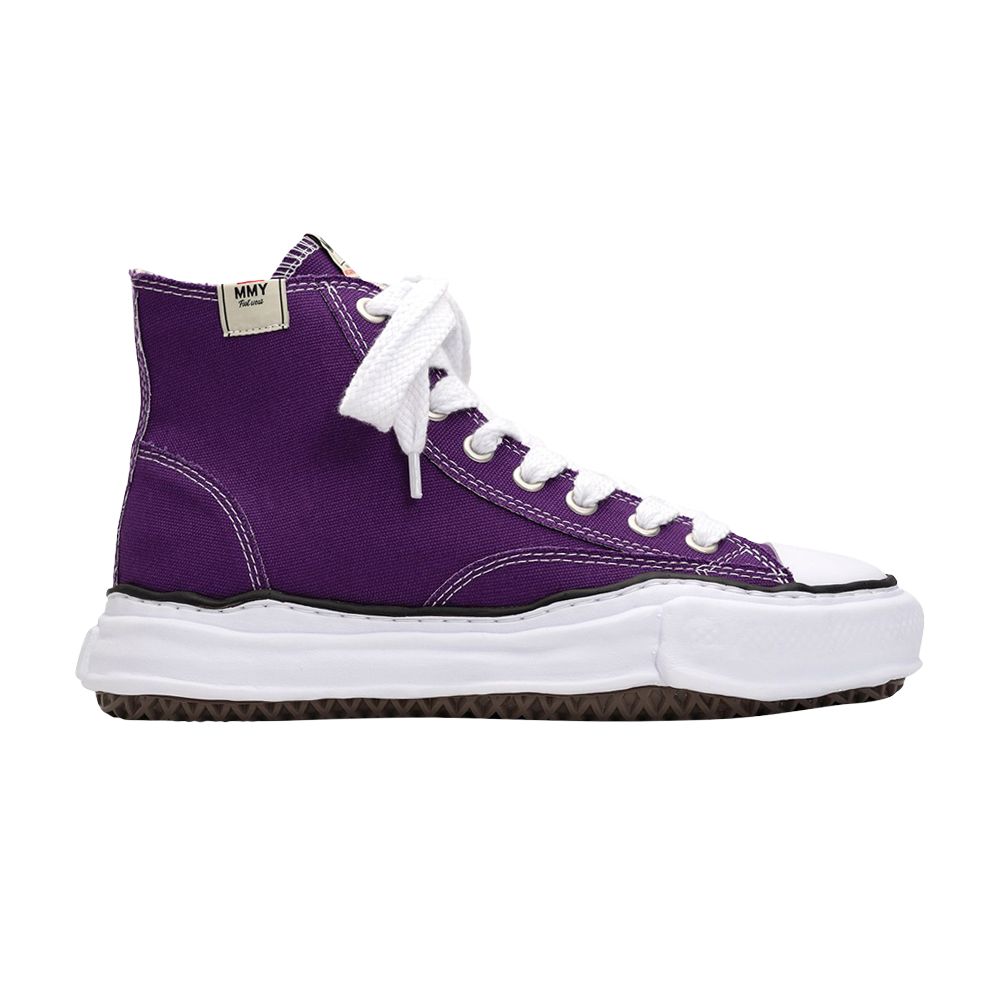 Pre-owned Miharayasuhiro Maison Mihara Yasuhiro Maison Mihara Yasuhiro Peterson Og Sole Canvas High 'purple' | Men's Size 37