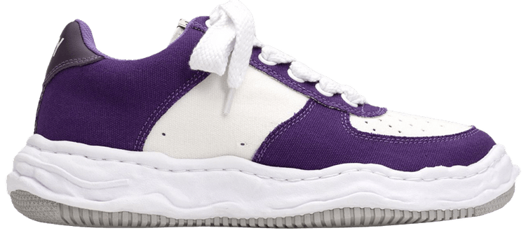Buy Maison Mihara Yasuhiro Wayne OG Sole Canvas Low 'Purple Buy Maison Mihara Yasuhiro Wayne OG Sole Canvas Low 'Purple