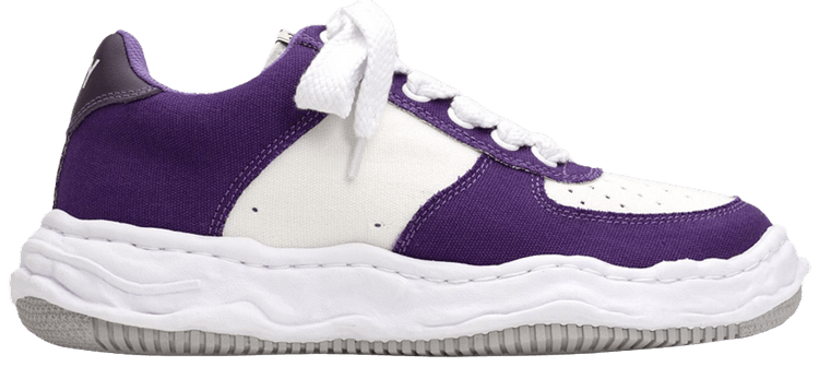 Maison Mihara Yasuhiro Wayne OG Sole Canvas Low 'Purple White'