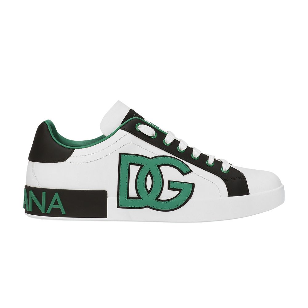 Pre-owned Dolce & Gabbana Portofino 'white Green Black' | Men's Size 45