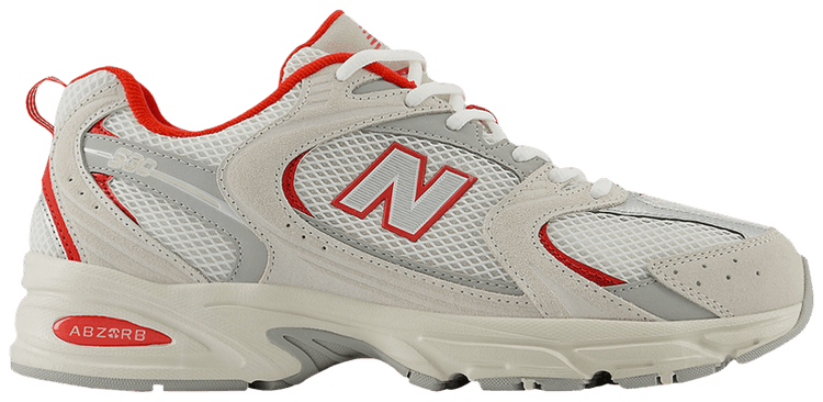New Balance 530 Moonbeam True Red