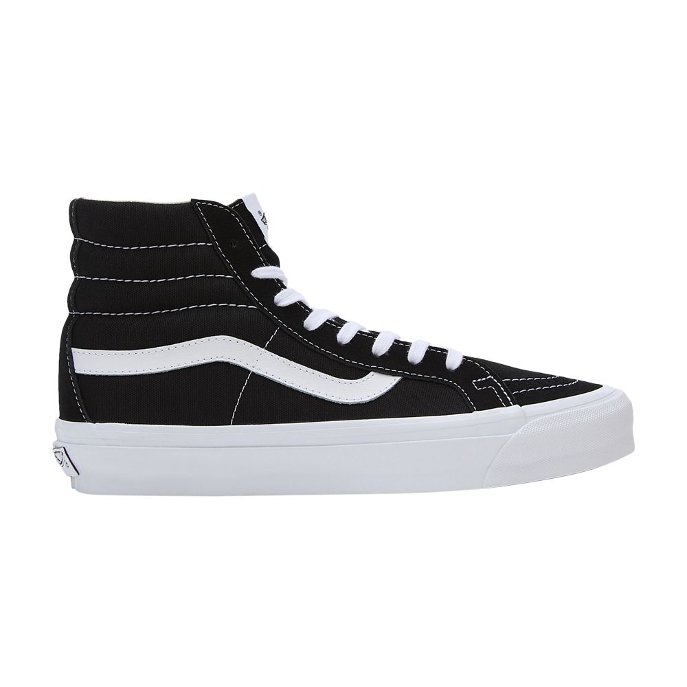 Pre-owned Vans Sk8-hi Reissue 38 'black White'