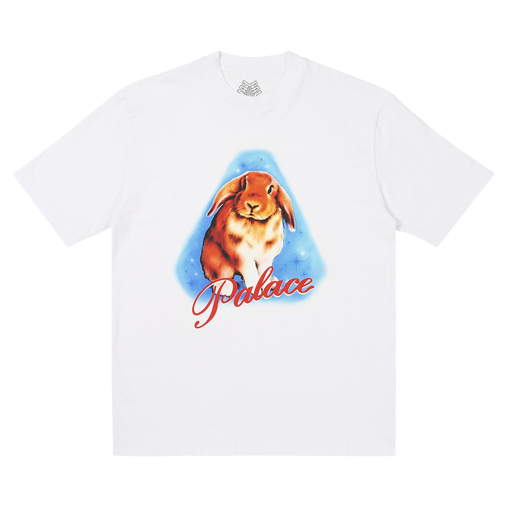 Pre-owned Palace Bunny T-shirt 'white'