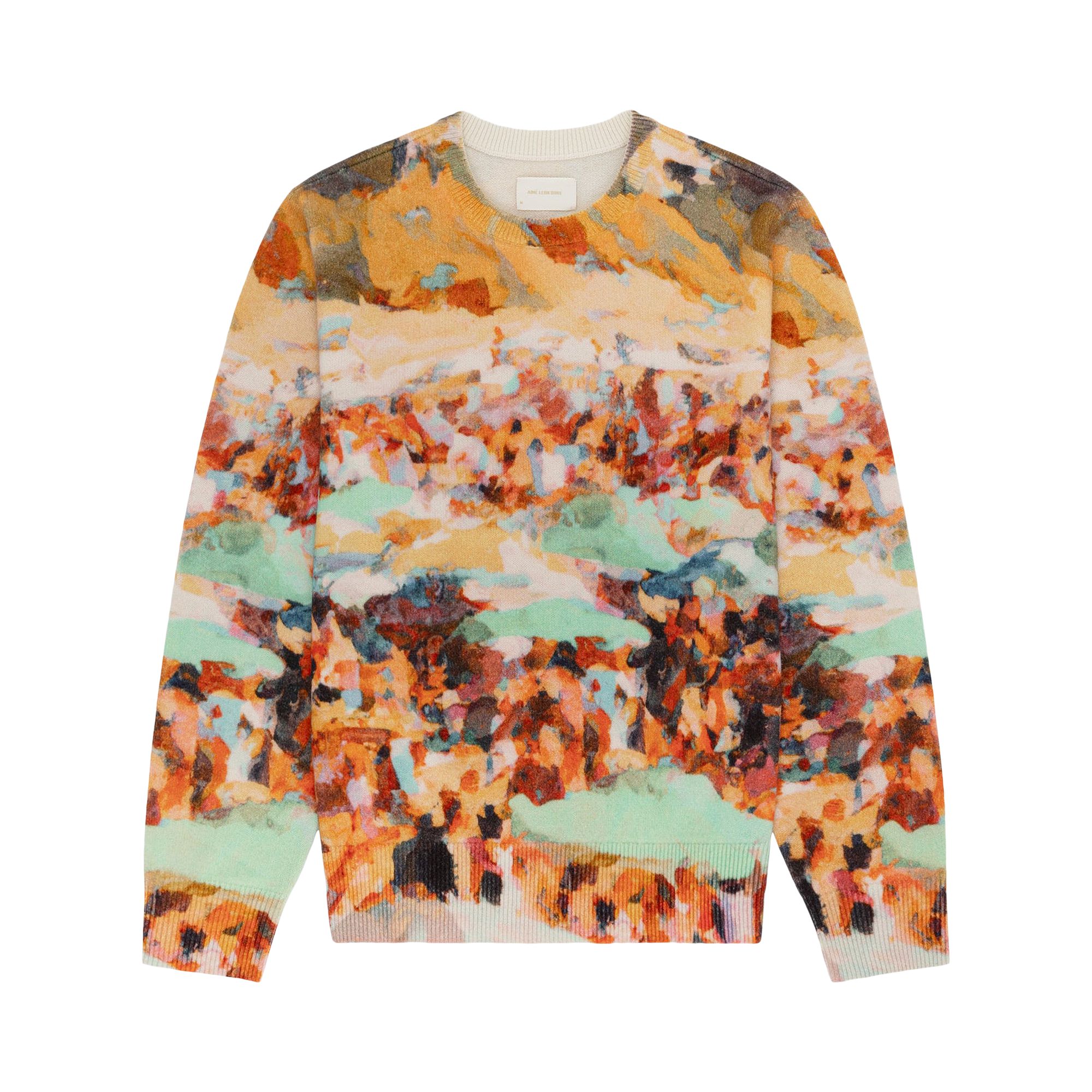 Pre-owned Aimé Leon Dore Landscape Sweater 'multicolor' | Multi-color | Men's Size L