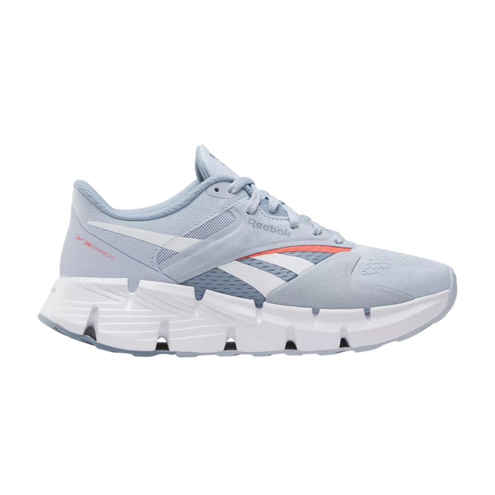 Pre-owned Reebok Wmns Zig Dynamica 5 'pale Blue Dynamic Red'