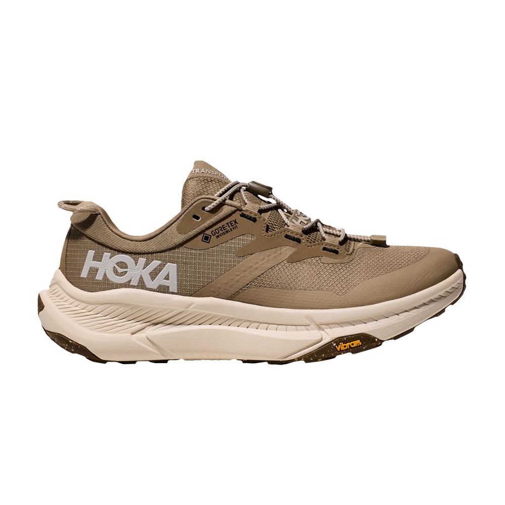 Pre-owned Hoka Wmns Transport Gore-tex 'dune Eggnog' In Brown