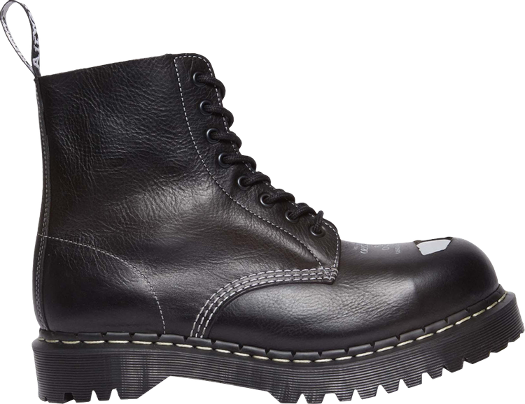 Wmns 1460 Pascal Bex Exposed Steel Toe Lace Up Boot 'Black Overdrive'