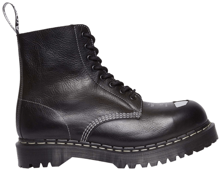 Wmns 1460 Pascal Bex Exposed Steel Toe Lace Up Boot 'Black Overdrive'