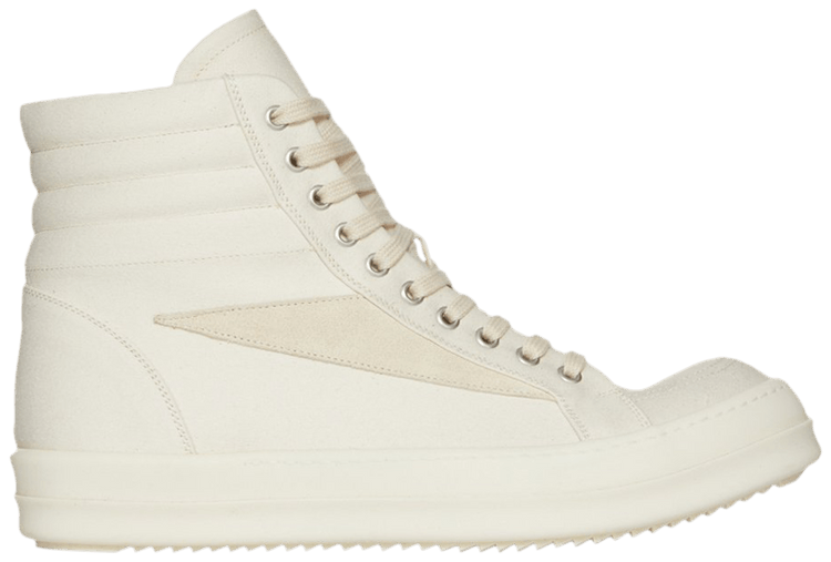 Rick Owens Wmns DRKSHDW Lido Vintage High Natural Milk