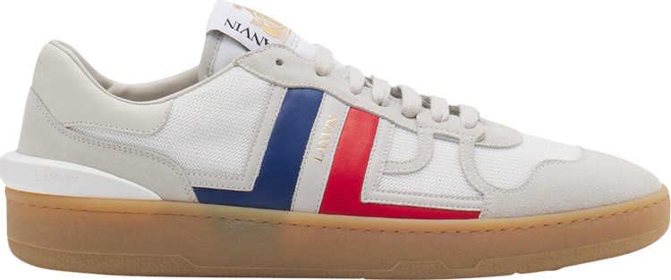Lanvin Clay Low 'White Red Blue'