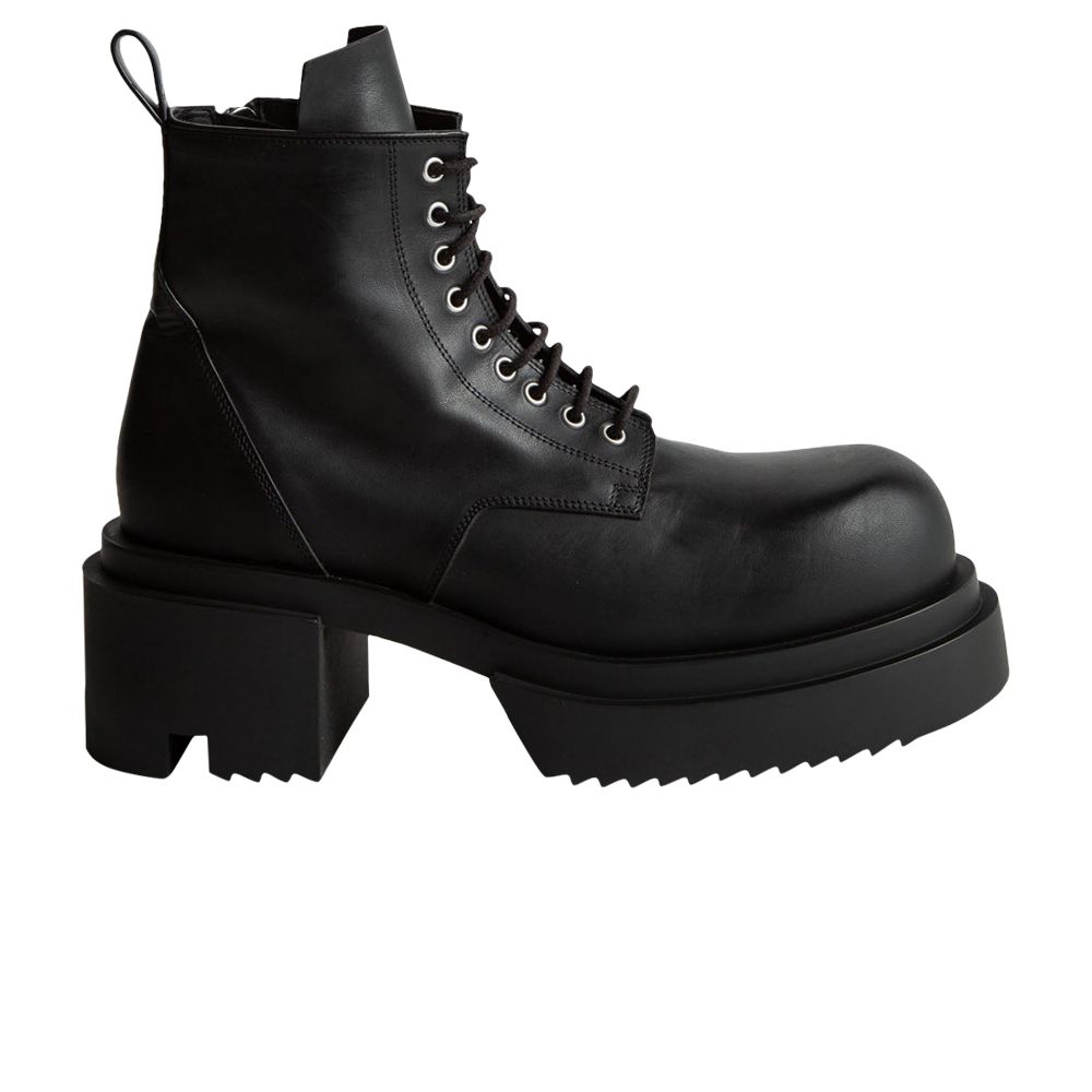 Pre-owned Rick Owens Low Army Bogun Boot 'black' | Men's Size 39