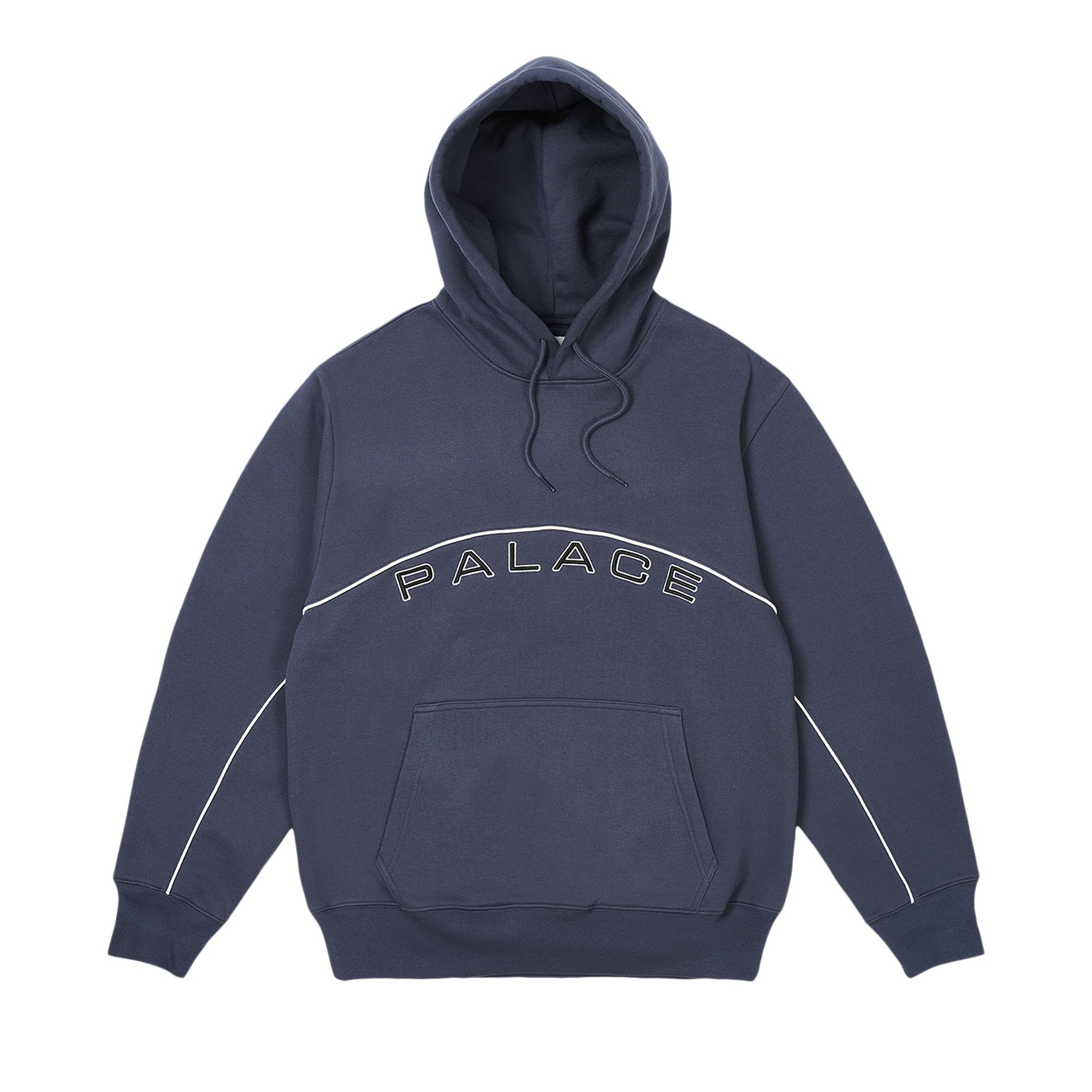 Pre-owned Palace Arc Hood 'navy' In Blue