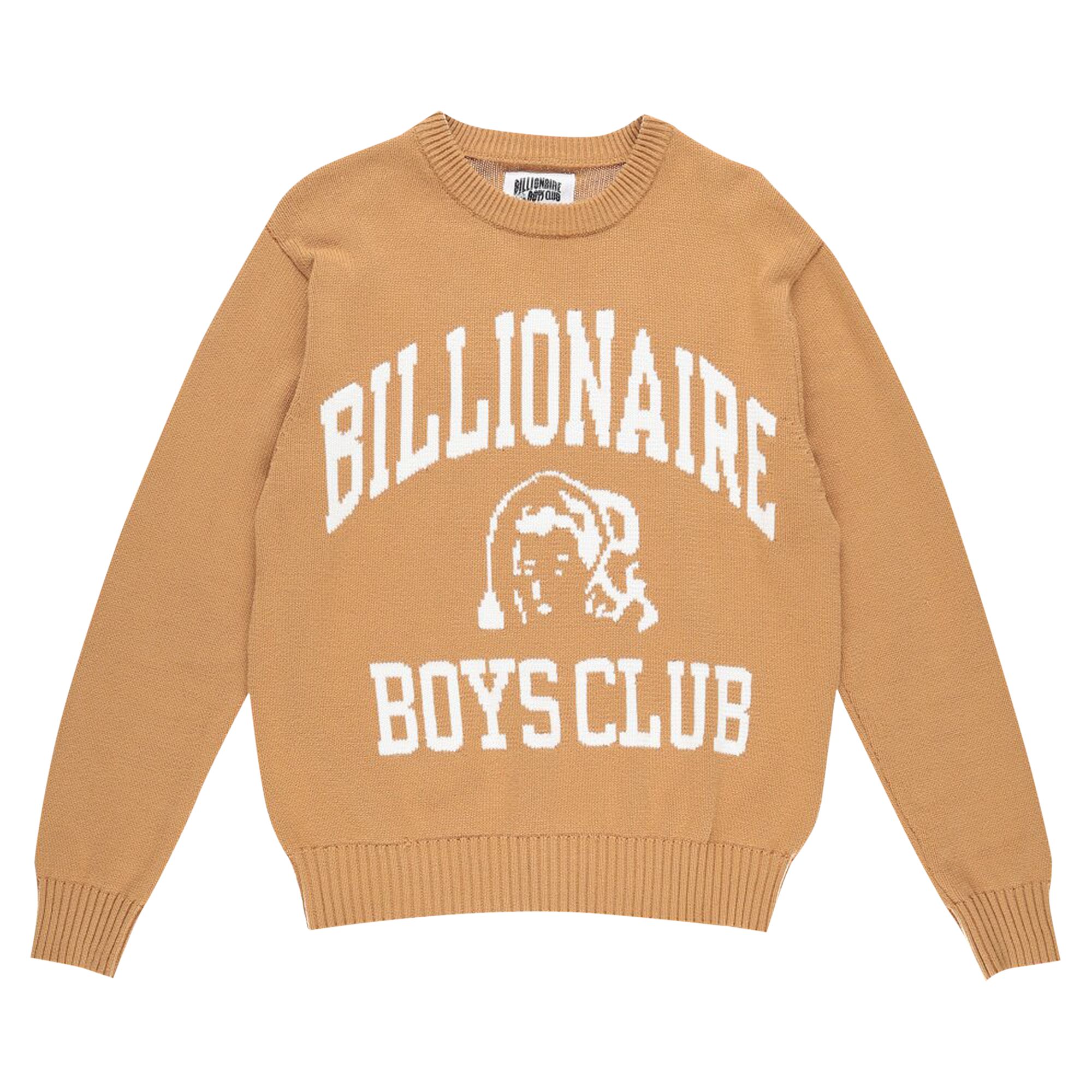 Pre-owned Billionaire Boys Club Campus Sweater 'apple Cinnamon' | Orange | Men's Size L