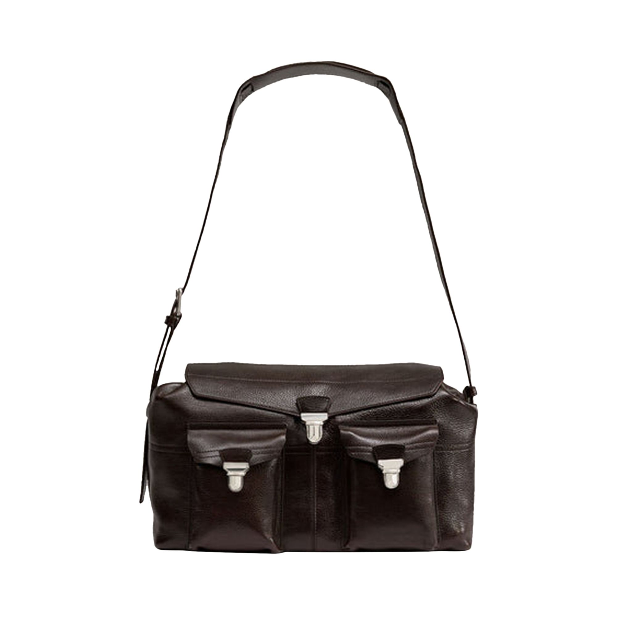Pre-owned Lemaire Weekend Gear Bag 'espresso'