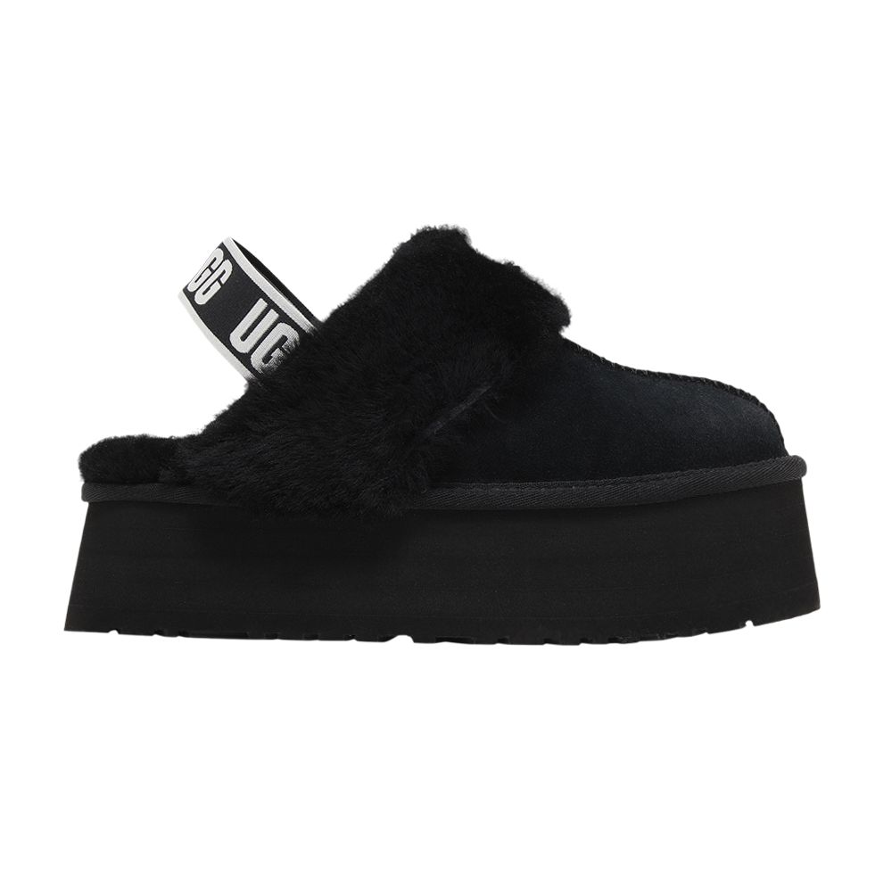 UGG Wmns Funkette Slipper 'Black' | Women's Size 6