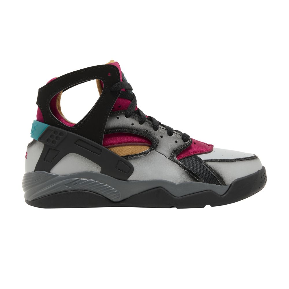 Nike Air Flight Huarache 'Airbrush - Bordeaux' | Grey | Men's Size 13