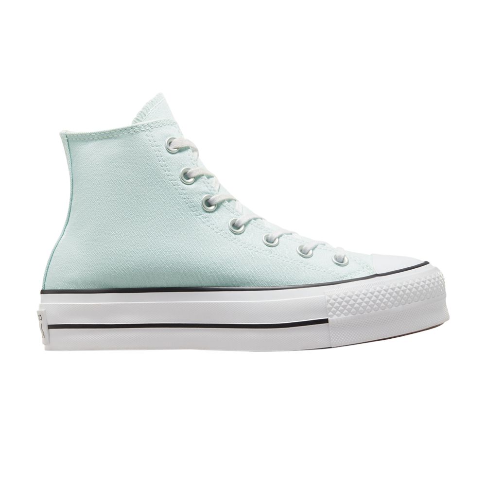 Pre-owned Converse Wmns Chuck Taylor All Star Lift Platform High 'chance Of Rain' | Blue | Women's Size 6