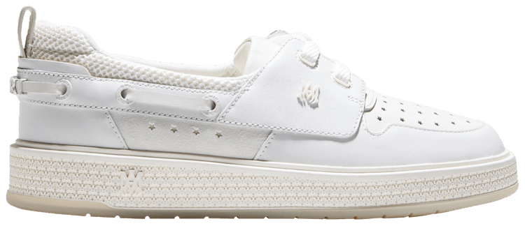 Amiri MA Boat Shoe 'Alabaster'